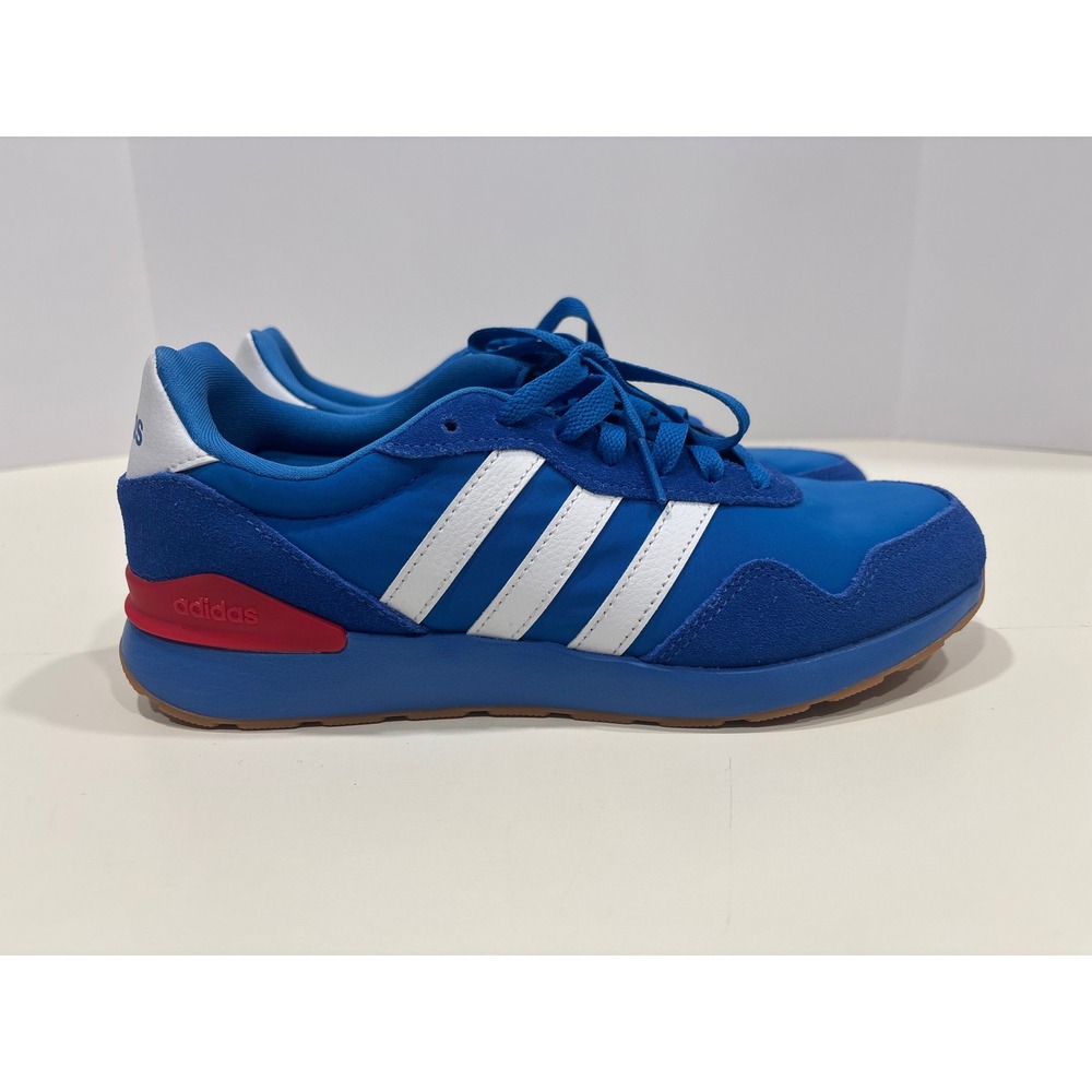 Adidas 80s Run Sneakers Blue White Red Gum Sole Womens Size 8 JP5974
